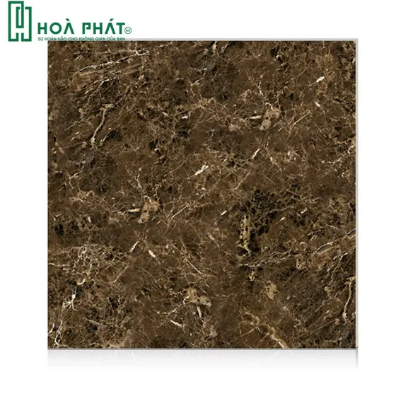Gạch lát nền 80x80 PE 1822 vân đá nâu đậm