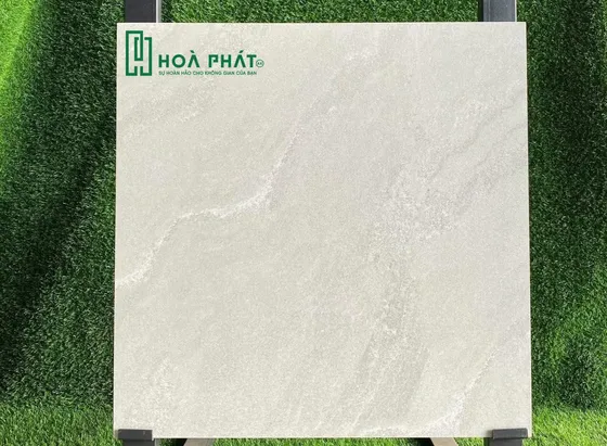 Gạch lát nền mờ vân xi măng trắng xám 60x60 BD 11609