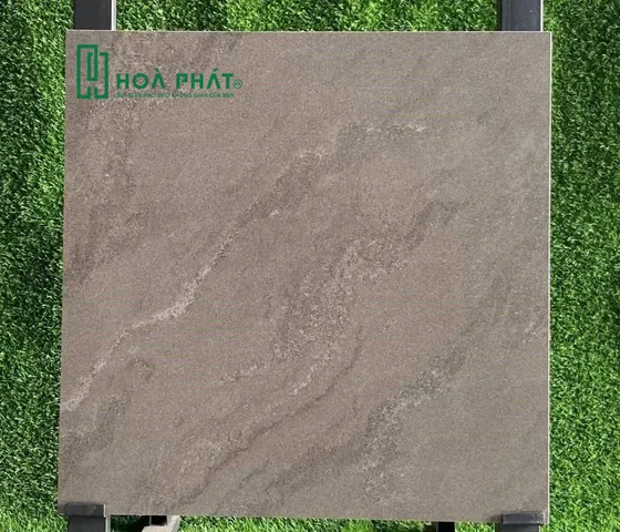 Gạch lát nền mờ vân xi măng đậm 60x60 BD 11611