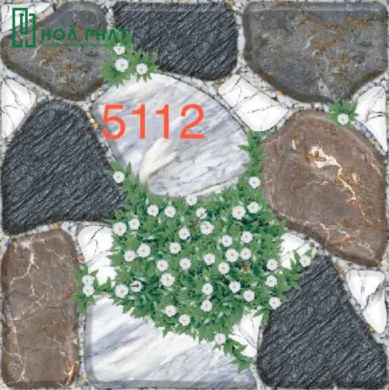 Gạch sân vườn giả đá cỏ xanh 50x50 TS 5112