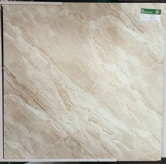 Gạch lát nền 80x80 vân đá vàng TASA TS 8132