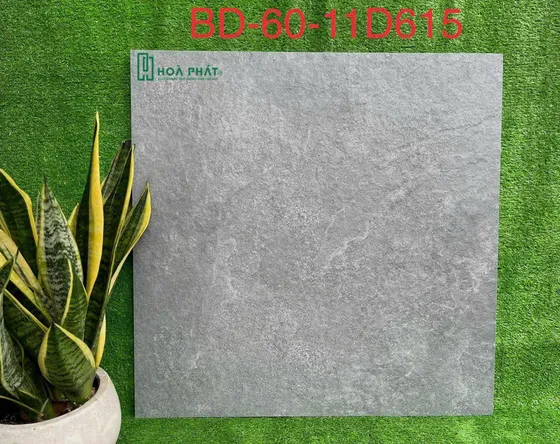 Gạch lát nền 60x60 đá nhám xám đậm Blue Dragon BD 11D615