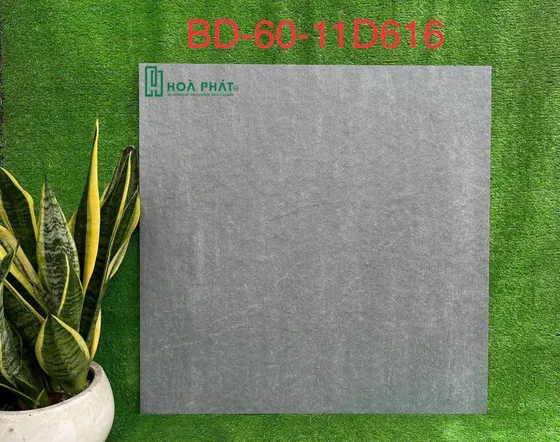 Gạch lát nền 60x60 đá nhám xám đậm Blue Dragon BD 11D616