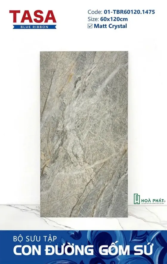 Gạch lát nền 60×120 1475 SENSATION GREEN vân đá Matt Crystal