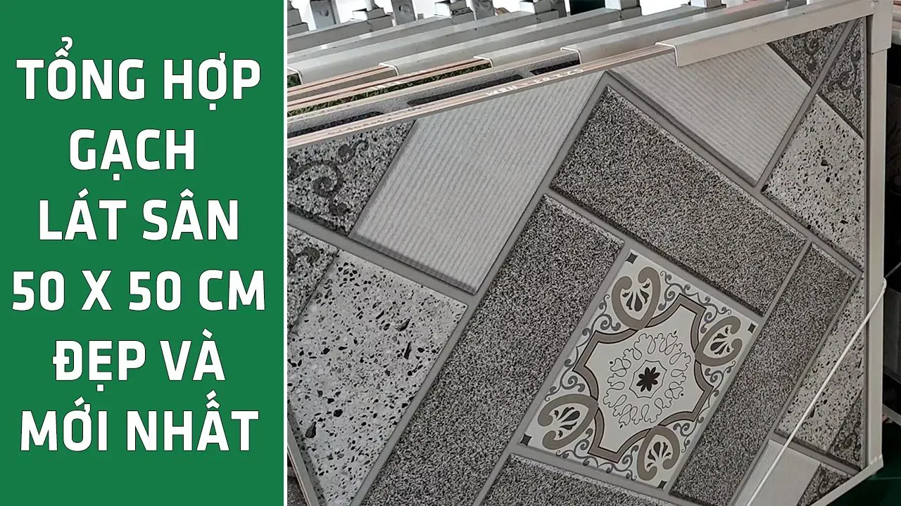Tổng hợp các mẫu gạch lát sân 50x50 đẹp và mới nhất