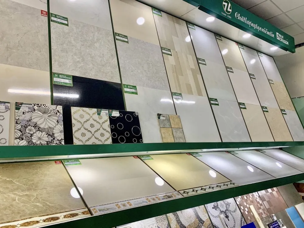 Mẫu gạch lát nền tại Hoà Phát