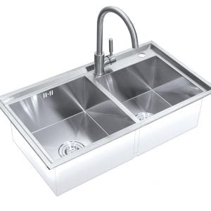 Chậu bếp đôi CT301