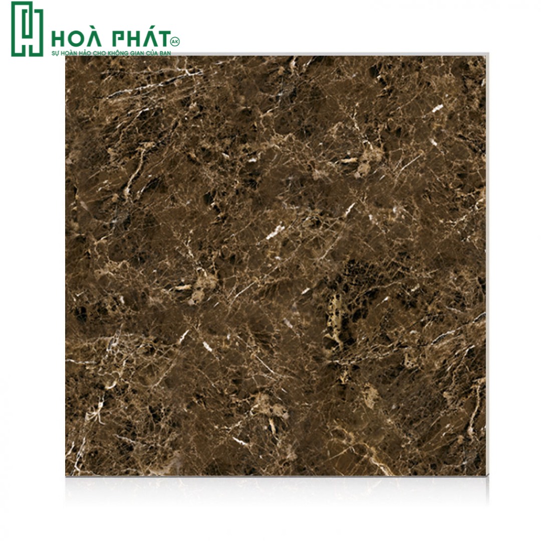 Gạch lát nền 80x80 PE 1822 vân đá nâu đậm