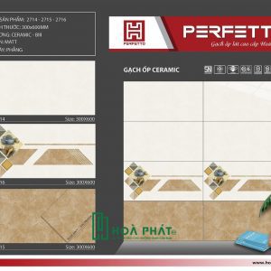 Gạch ốp tường 30x60 2714 - 2716 - 2715 - nền 5030