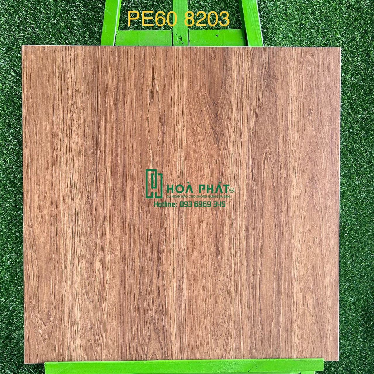 Gạch lát nền vân gỗ 60x60 PE 8203 mờ