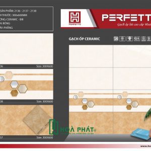 Gạch ốp tường 30x60 2136 - 2138 - 2137 - nền 5030