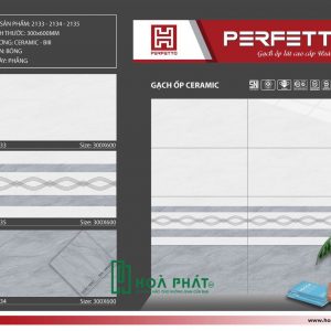 Gạch ốp tường 30x60 2133 - 2135 - 2134 - nền 5029