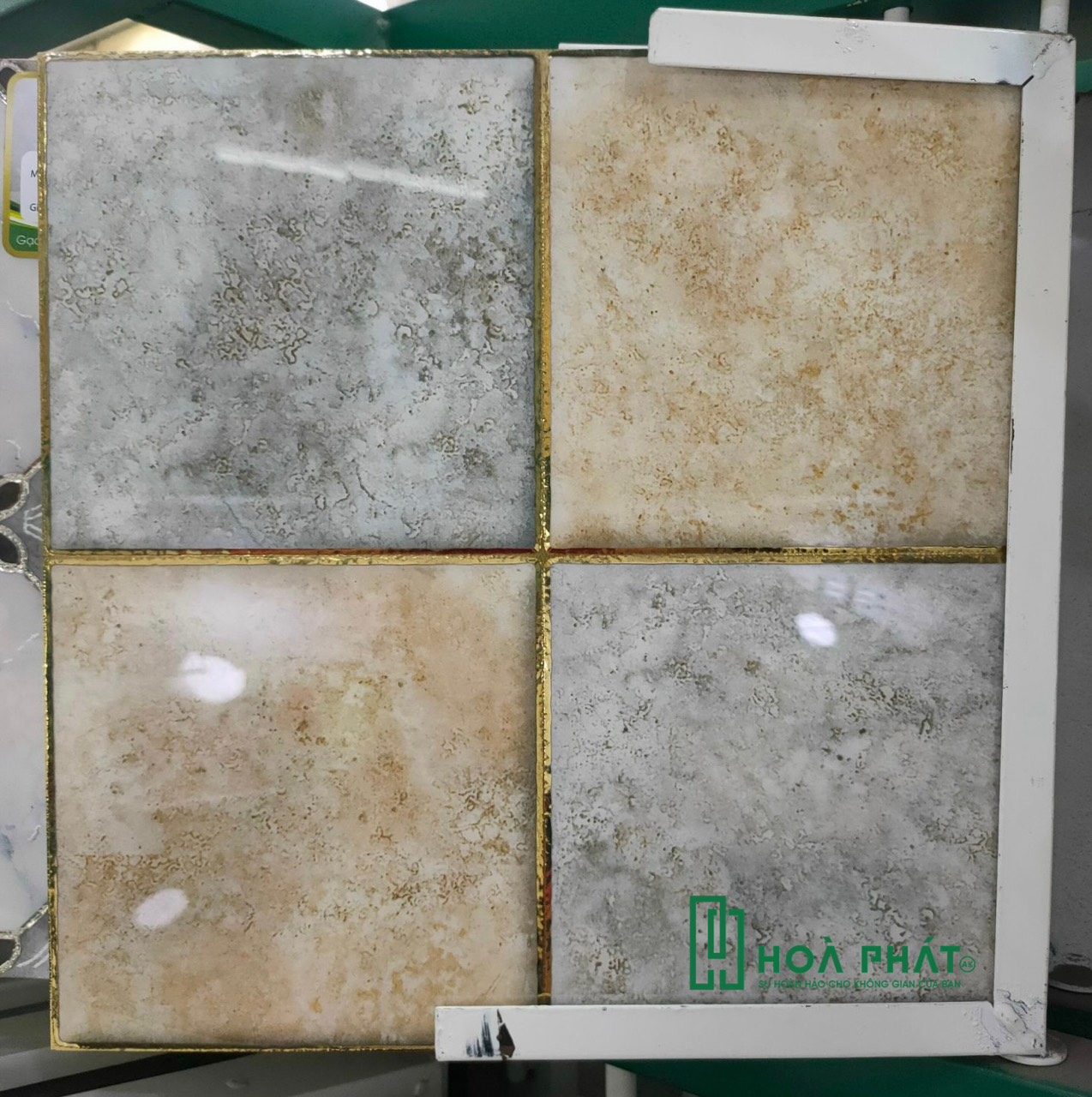 Gạch trang trí khắc kim 30x30 TS 3284