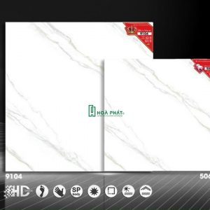 Gạch lát nền trắng vân khói TASA TS 5064
