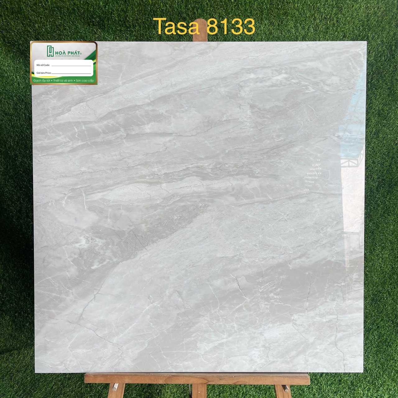 Gạch lát nền 80x80 vân đá xám TASA TS 8133