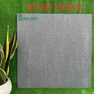 Gạch lát nền 60x60 đá nhám xám đậm Blue Dragon BD 11D616