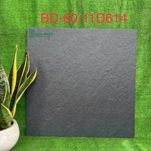 Gạch lát nền 60x60 đá nhám xám đậm sần Blue Dragon BD 11D614