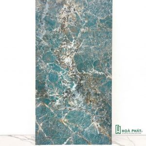Gạch lát nền 60×120 1474 AMAZZONITE vân đá xanh nhạt Matt Crystal