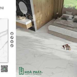Gạch lát nền 80x80 0761 CALACATTA BROGHINI vân đá cẩm thạch Matt Silk