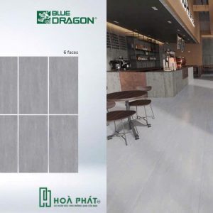 Gạch lát nền 60×120 1721 vân xám xi măng nhạt đá mờ matt silk