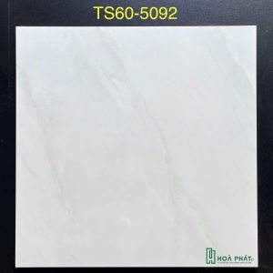 Gạch lát nền 60×60 5092 trắng vân khói đá bóng